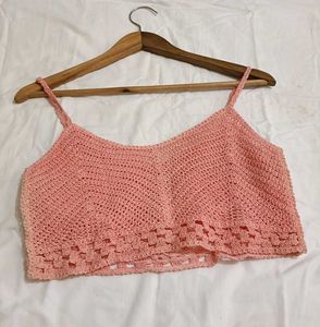 Crochet Crop Top - Handmade