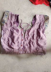 Vibrant Yellow Printed Blouse