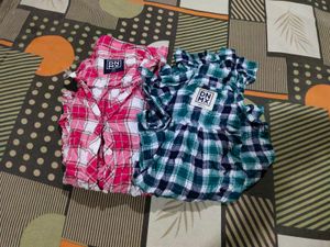DNMX Plaid Shirts (Set of 2)