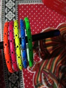 Set of 5 Colorful Bangles
