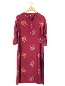 Maroon Kurta Sets (Women’s)