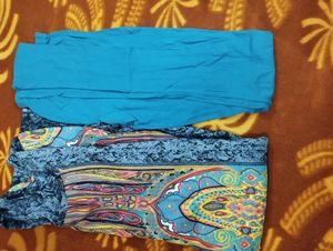 Stiched Kurti With Leging