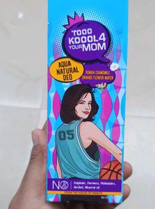TOOO KOOL4 YOUR MOM Aqua Natural Deo