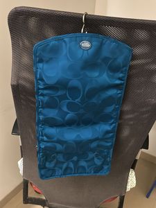 lovely blue travel bag
