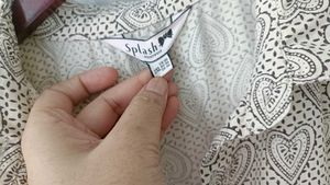 kurti top big size front open