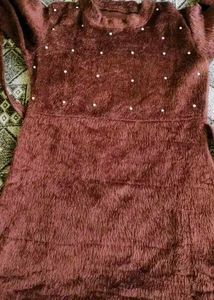 Woollen Kurta Plazo Set