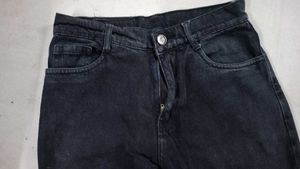 Classic Black Denim Jeans