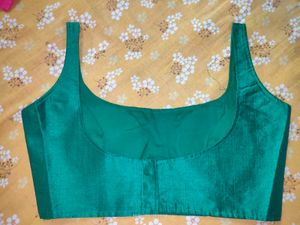 Elegant Emerald Green Blouse