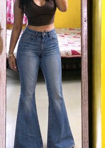 🔥Vintage bootcut flared jeans y2k blue RARE🔥