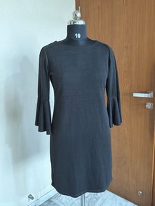 Chic Bell Sleeve Mini Dress