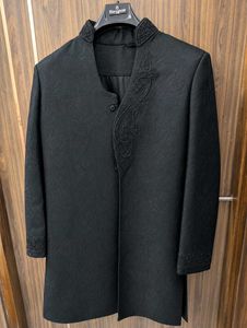 Elegant Black Sherwani