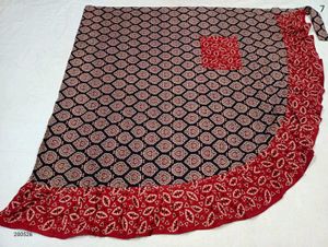 Ajrakh wrap around skirt/ Wrapper