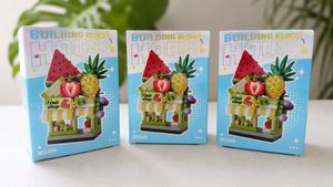 🍉 Fruit Shop Building Block Set