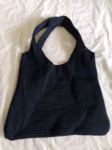 Stylish Black Tote Bag
