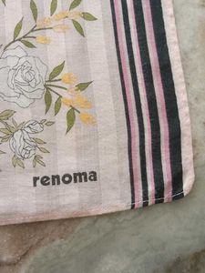 Renoma Floral hanky