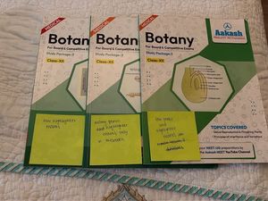 Aakash Botany Study Packages Class 11 and 12