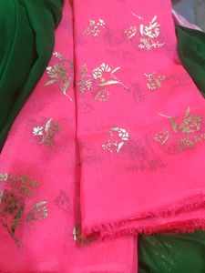 Organza Saree New With Tag