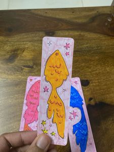 Handmade Fish Bookmarks - Set of 3