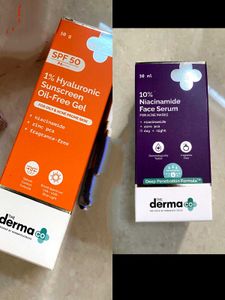 The Derma Co (Sunscreen & serum)