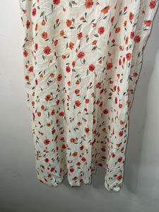Cute Floral Print Tank Dress
