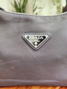 Prada Black Nylon and Leather Re-Edition 2005 Shou