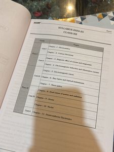 Allen Physics CBSE Compendium Class XII