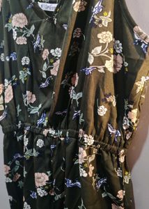 Chic Floral Print Jumpsuit