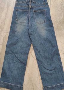 Light Wash Wide Leg Jeans