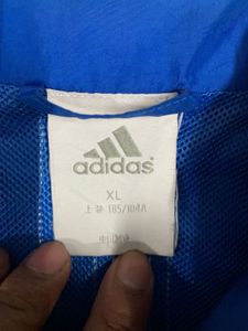 Adidas Retro Blue Track Jacket