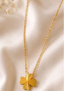 Gold Clover Necklace