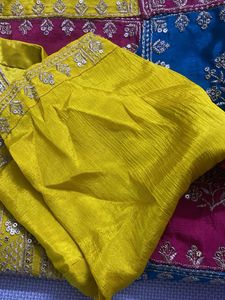 Embroidered Silk Saree