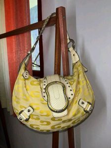 Y2k vintage guess baguette shoulder hobo bag