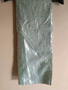 Sparkling Mint Green Sequined Sari