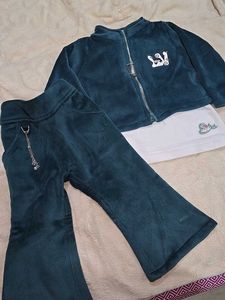 Retro Corduroy Tracksuit Set