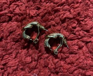 Elegant Gold Clip-On Earrings