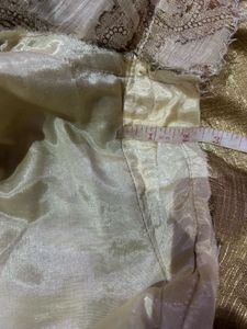 Gold Tone Kurti and skirt