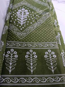 Stylish Green Printed Kurta Set