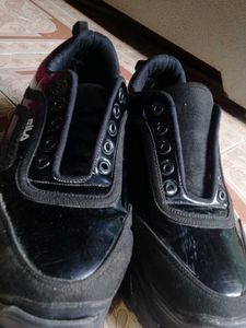 Black Fila Sneakers