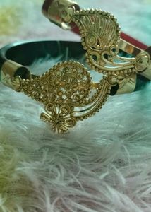 Elegant Gold Plated kadda braslet ✔️