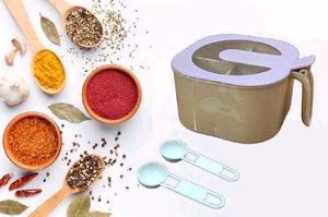 Multi-Compartment Spice Box