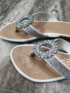 Silver Flats For Women