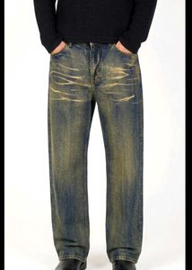 Vintage Wash Y2k Relaxed Fit Jeans