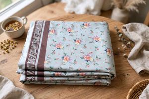 Elegant Floral Print Hijab Scarf