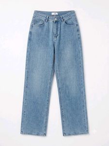 Light Wash Wide Leg Jeans