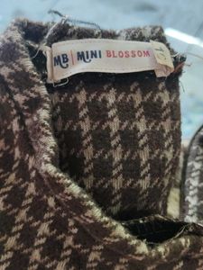 Girls Dress and Leopard Print Jacket Set