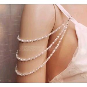 PearlShoulderJewellery (Double Chain)Free delivery