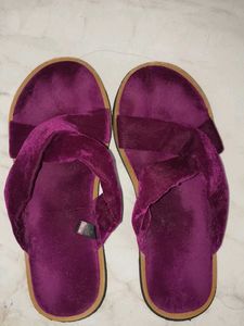Plush Velvet House Slippers