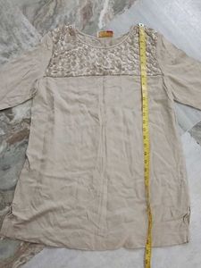 Elegant Sequin Embellished Kurta