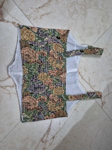 Floral Corset Top