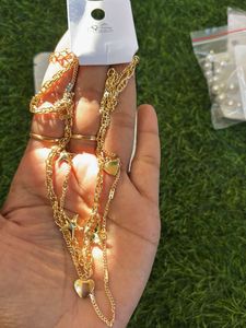 Charming Layered Star &amp; Heart Necklace